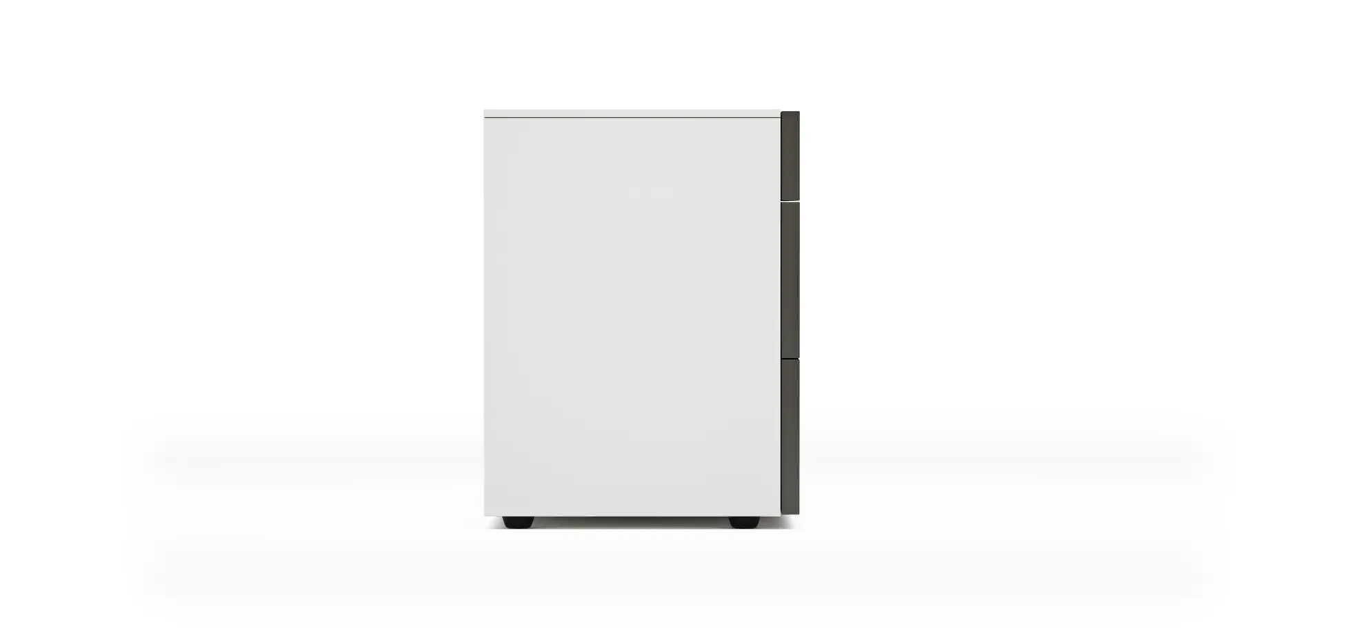 Kommode Loretto - BHT ca. 135x70x53 cm, Lack matt, Weiß