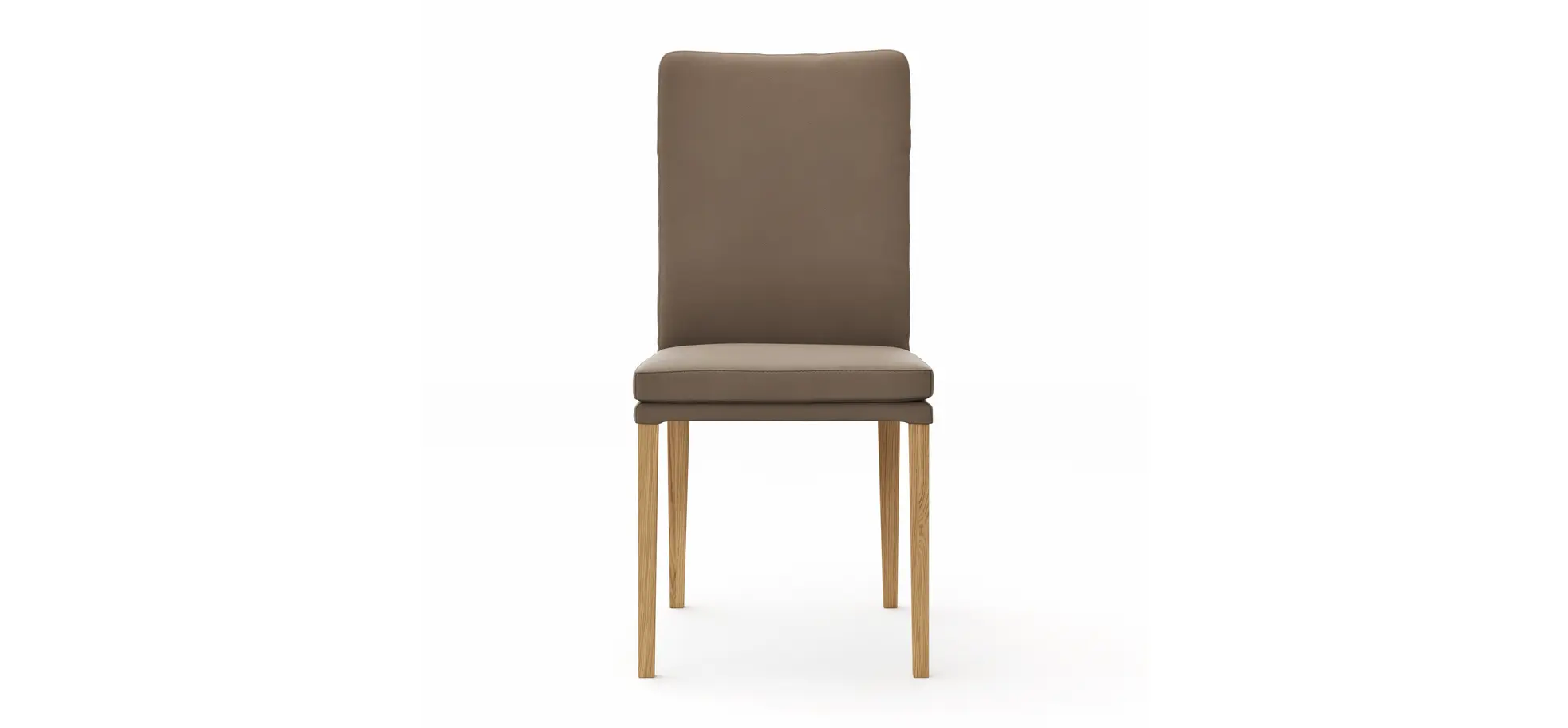 Stuhl Tuma - Leder, Kitt