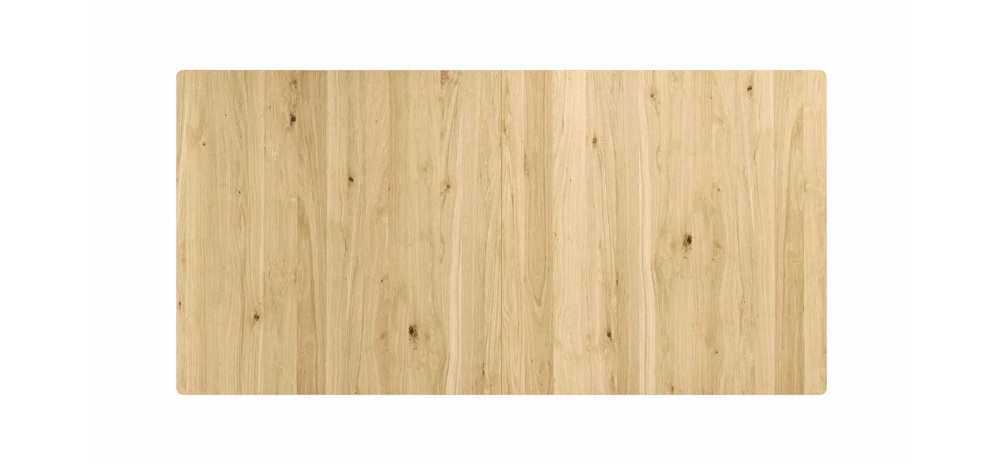 Esstisch Dinner - verlängerbar, LB ca. 160x90cm, Eiche furnier