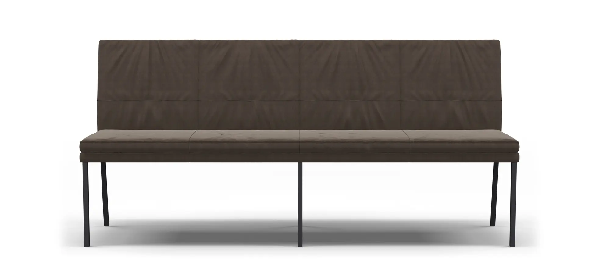 Polsterbank Salamanca - Breite ca. 200 cm, Stoff, Olive