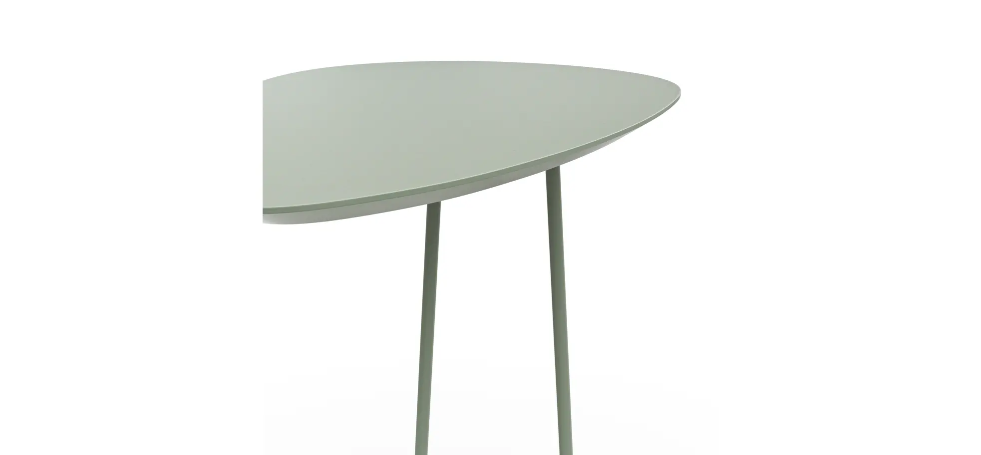 Sofatisch Fano - LBH ca. 57x39x54 cm, Fenix, Olivgrün