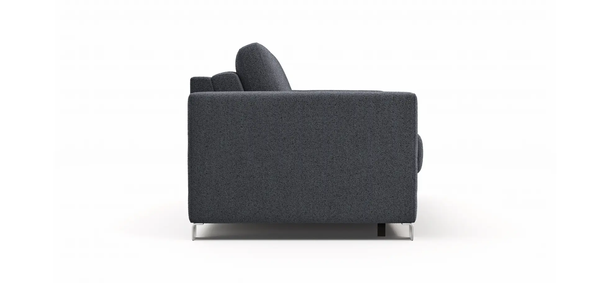 Sofa Nuoro - 2,5-Sitzer inkl. Schlaffunktion, Armlehne 1, Stoff, Eisblau