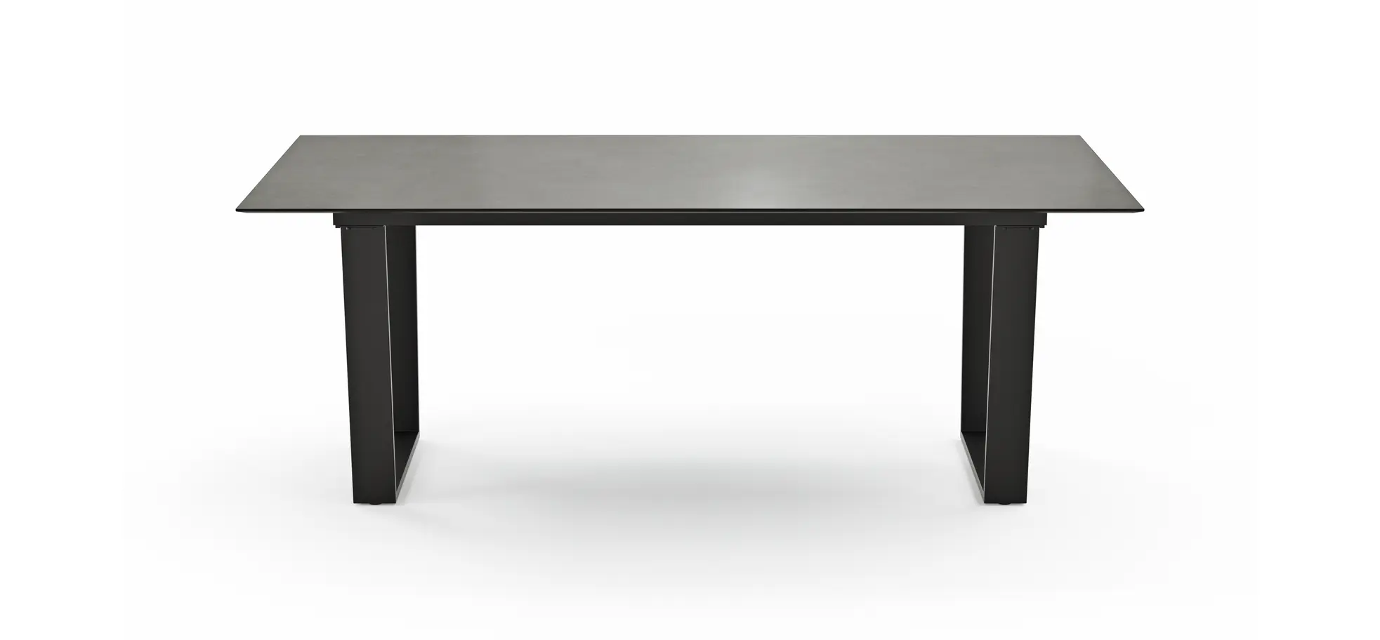 Esstisch Dinner - LB ca. 200x95 cm, Kunststoff, Grau