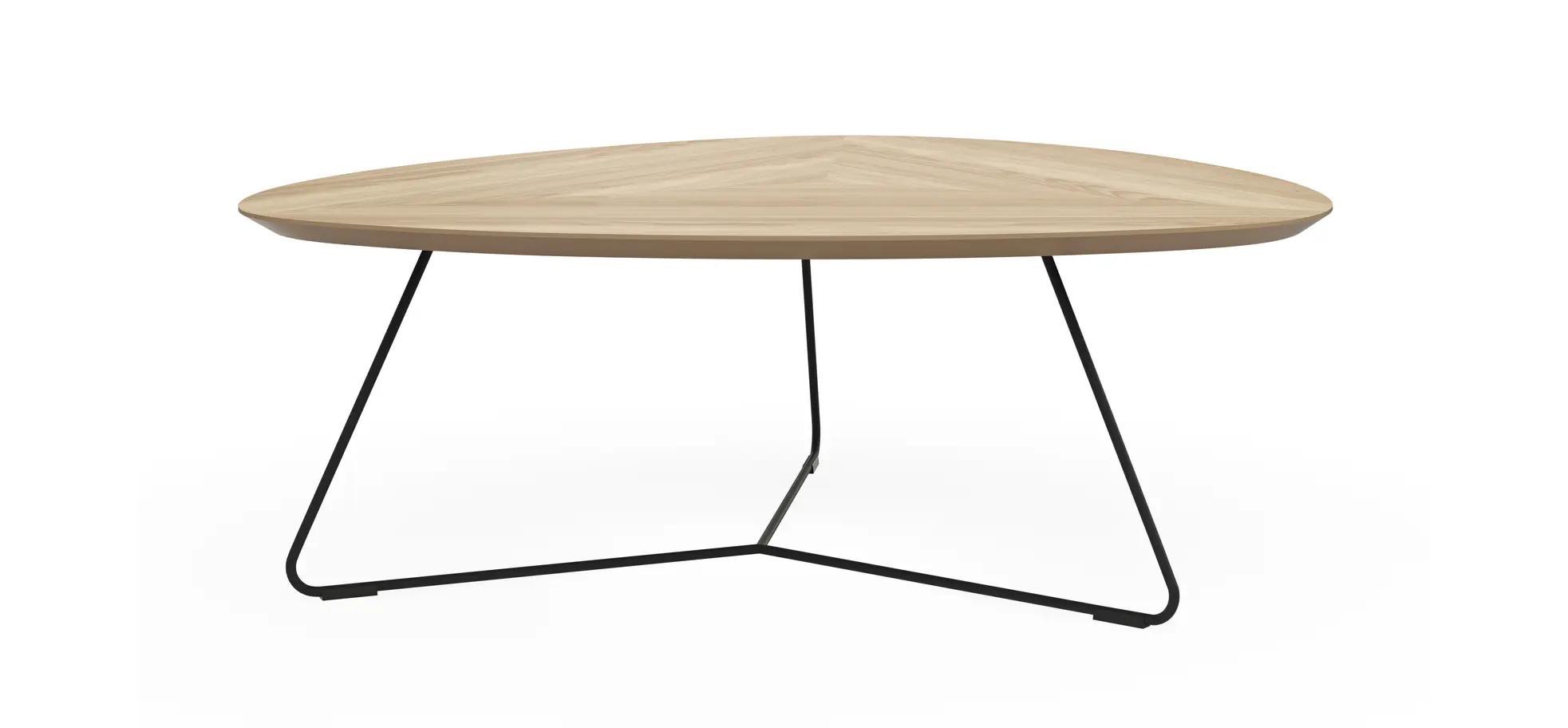 Couchtisch Fano - LBH ca. 87x78x33 cm, Eiche natur, Furnier