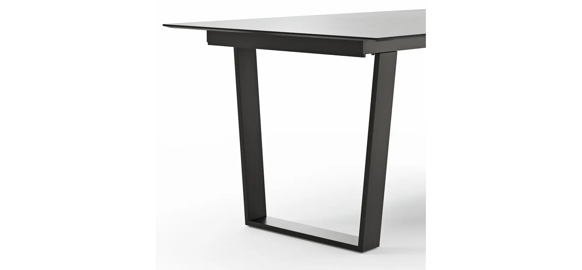 Esstisch Dinner - verlängerbar, LB ca. 200x95 cm, Kunststoff, Hellgrau