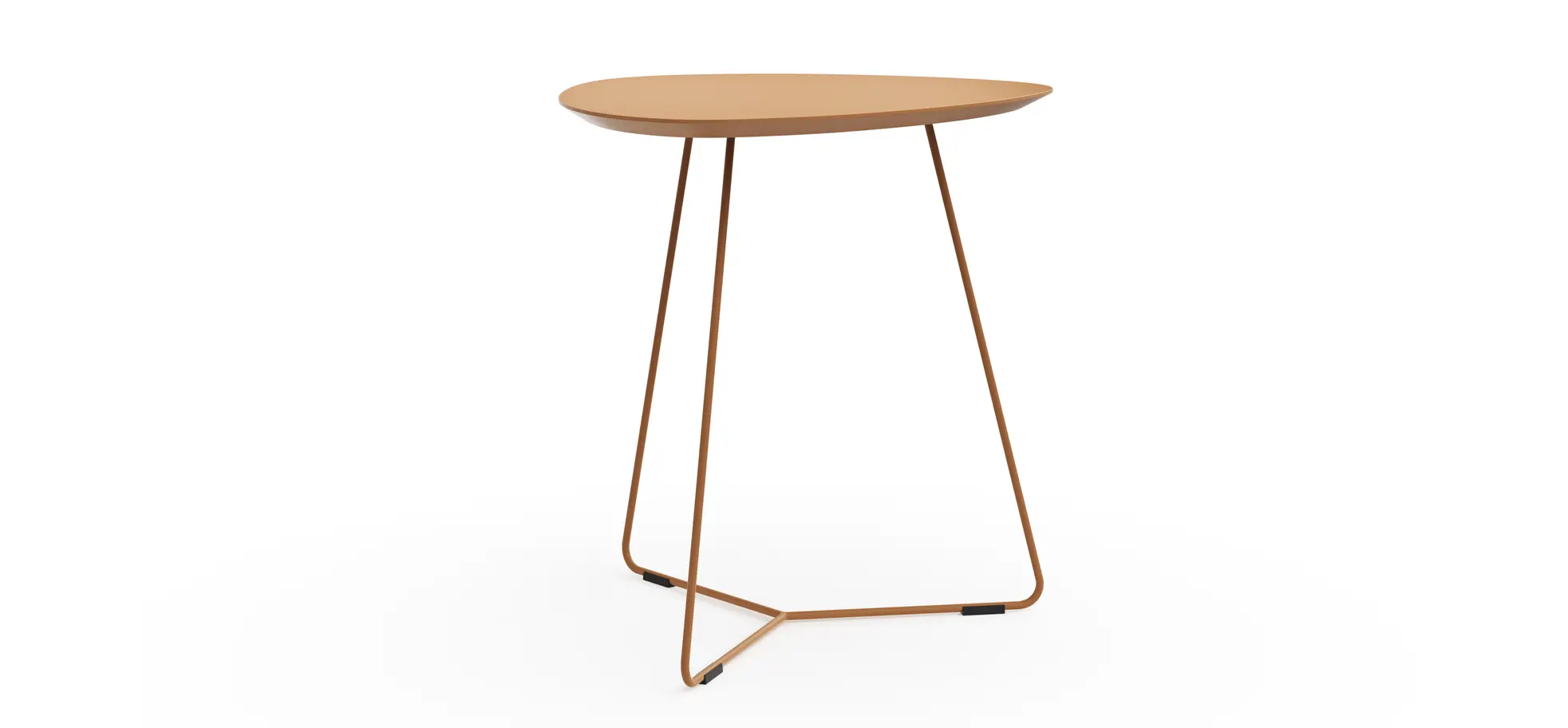 Ecktisch Fano - LBH ca. 59x50x55 cm, Fenix, Beige