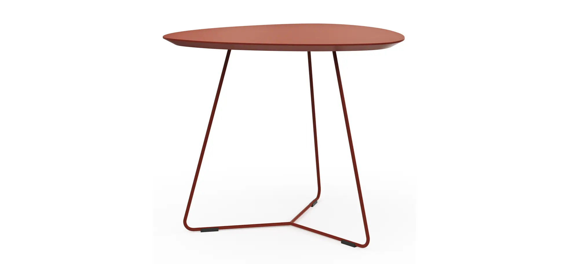 Ecktisch Fano - LBH ca. 59x50x50 cm, Fenix, Siena