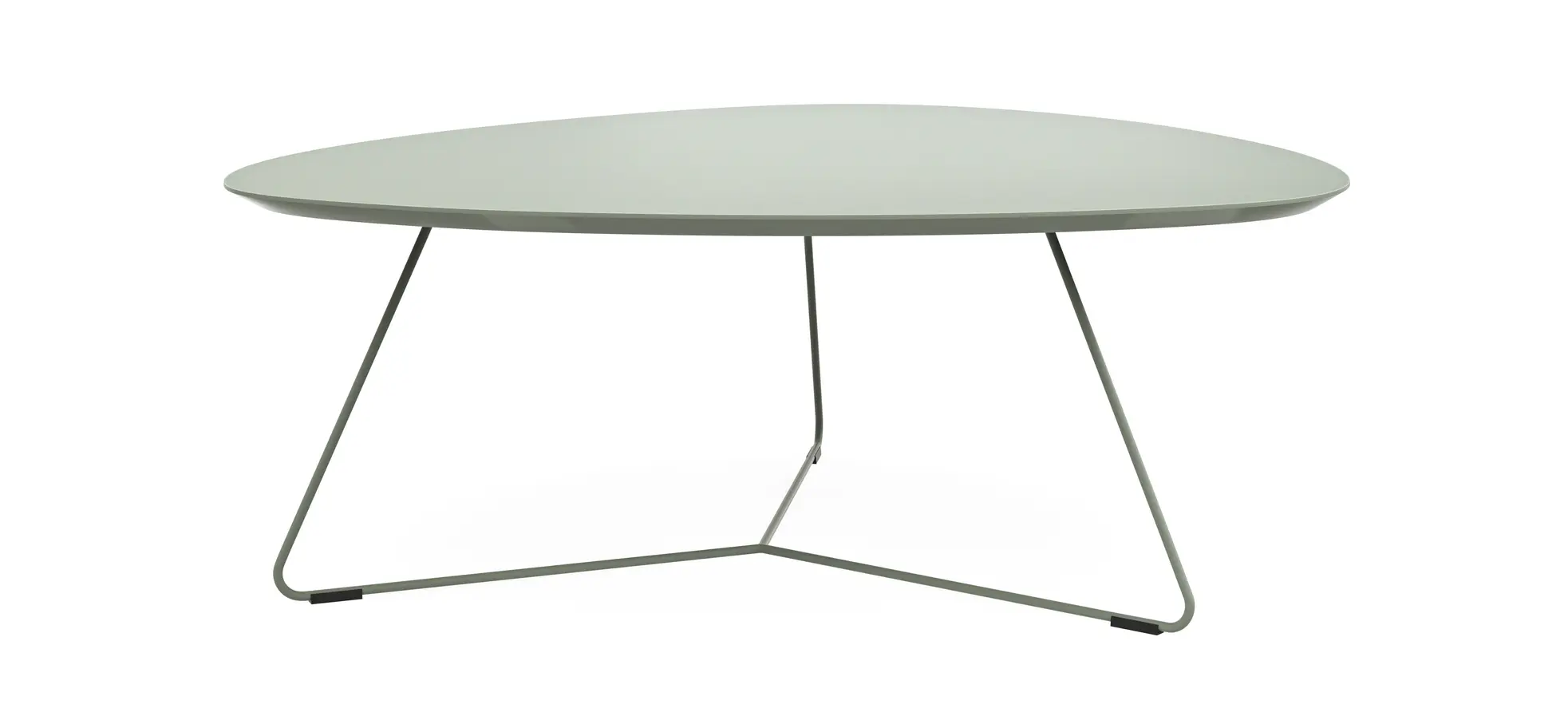 Couchtisch Fano - LBH ca. 96x86x38 cm, Fenix, Olivgrün