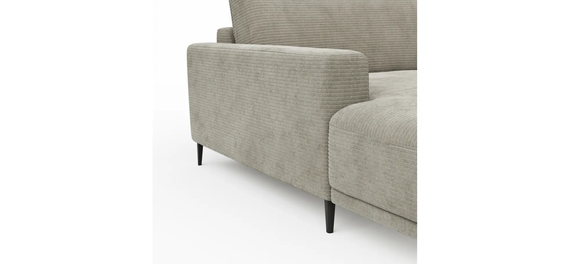 Longseat Solero - Stoff, Hellgrau