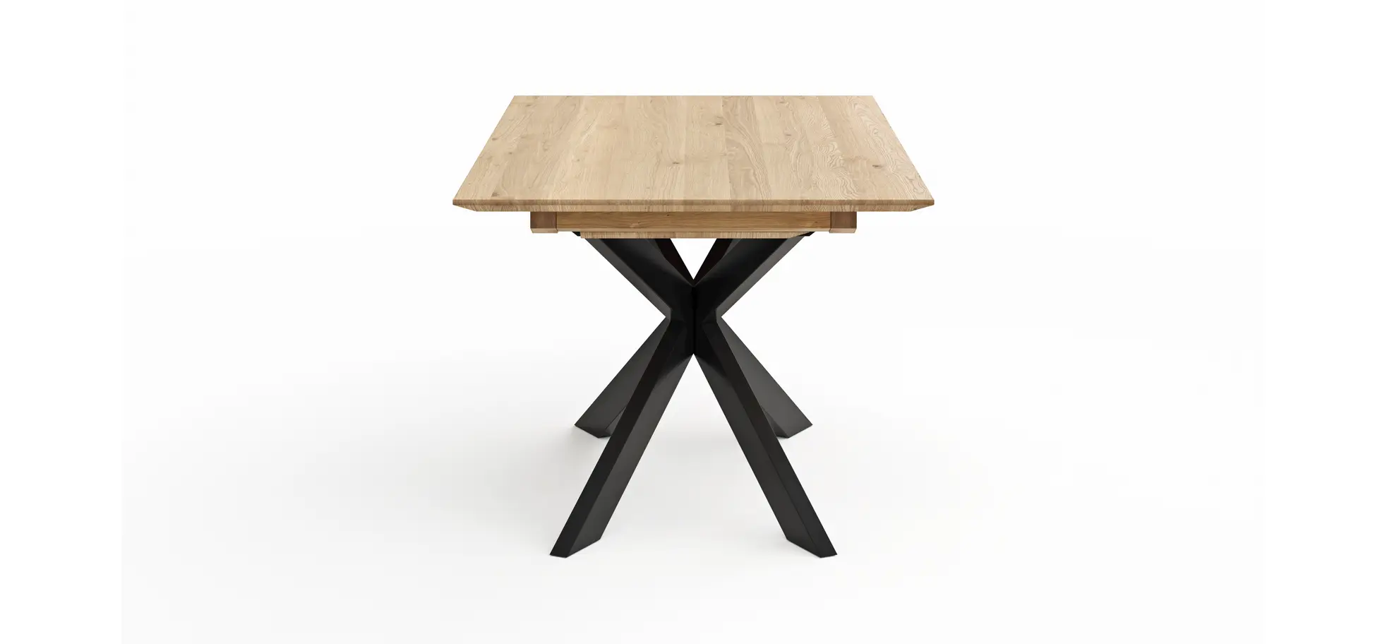 Esstisch Talara Lola - ausziehbar, LB ca. 160x90cm, Wildeiche Bianco