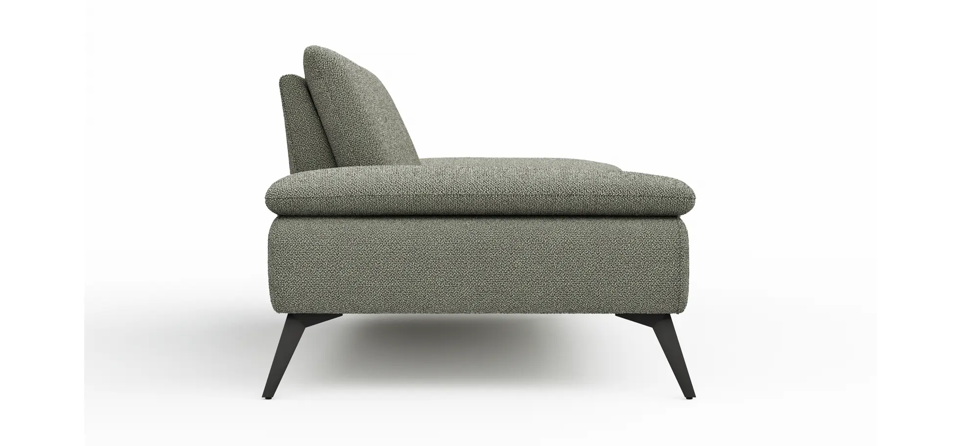 Sofa Collina - 3-Sitzer, Stoff, Eukalyptus