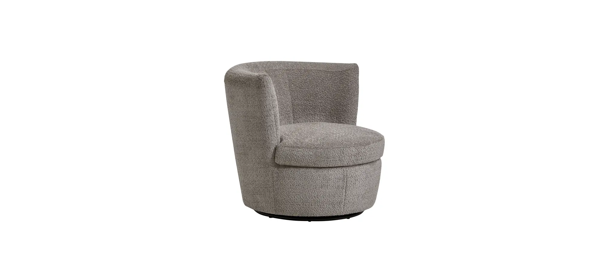 Sessel Cativa - Stoff, Graubeige