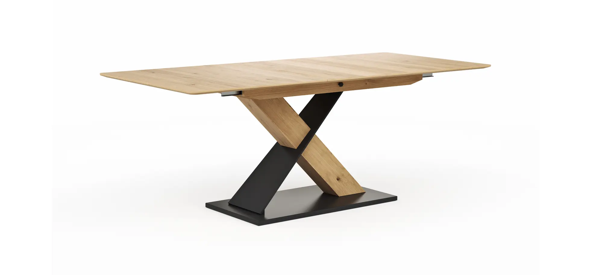 Esstisch Dinner - verlängerbar, LB ca. 140x90cm, Eiche furnier