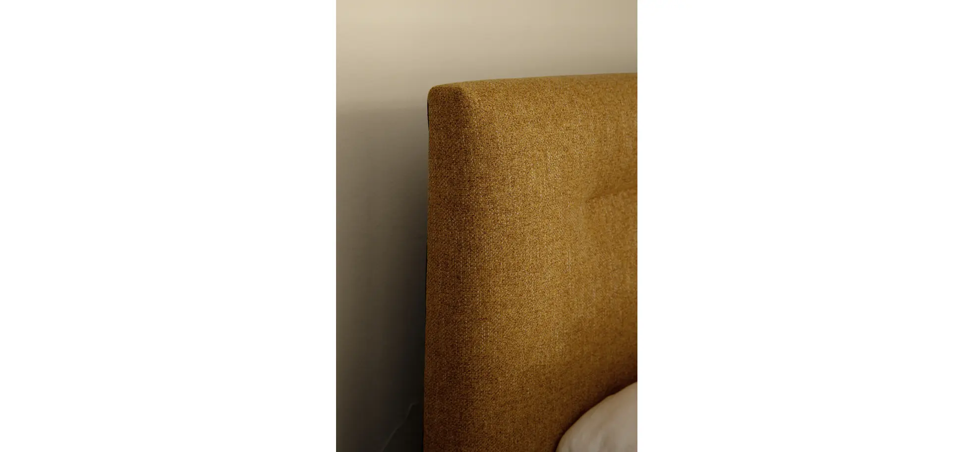 Boxspringbett Navelli 2 - Liegefläche ca. 180x200 cm, Stoff, Kurkuma