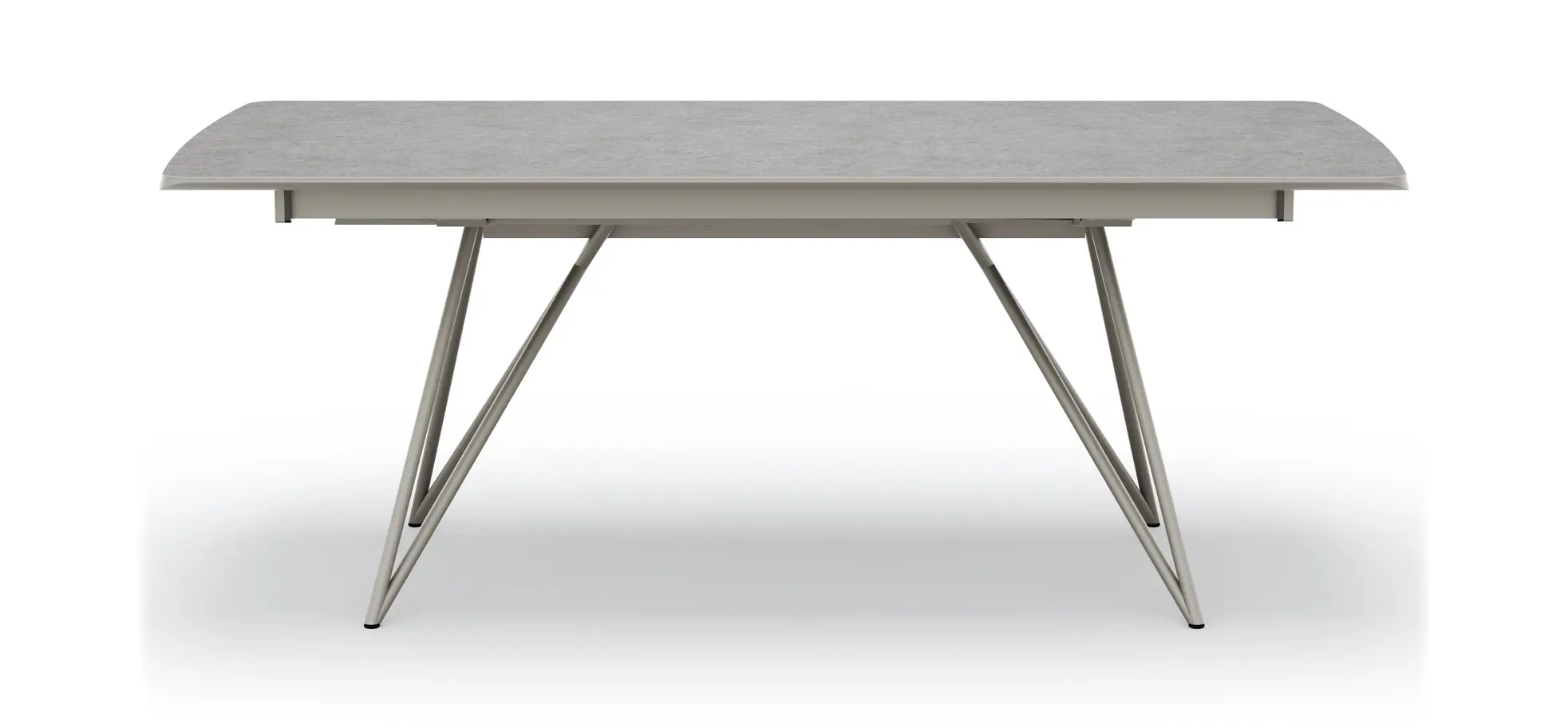 Esstisch Sedana - ausziehbar, LB ca. 200x100 cm, HPL, Grau