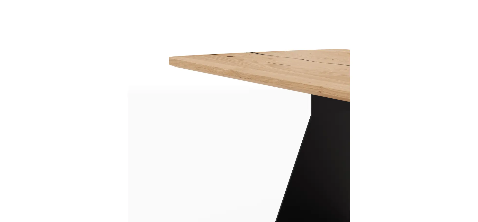 Esstisch Belena - LB ca. 220x100 cm, Eiche massiv