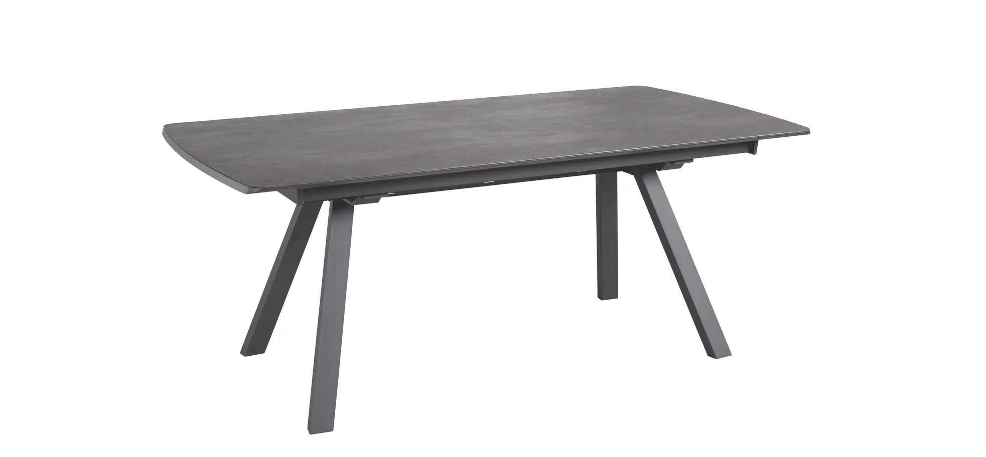 Esstisch Sedana - ausziehbar, LB ca. 200x100cm, Keramik, Schiefergrau