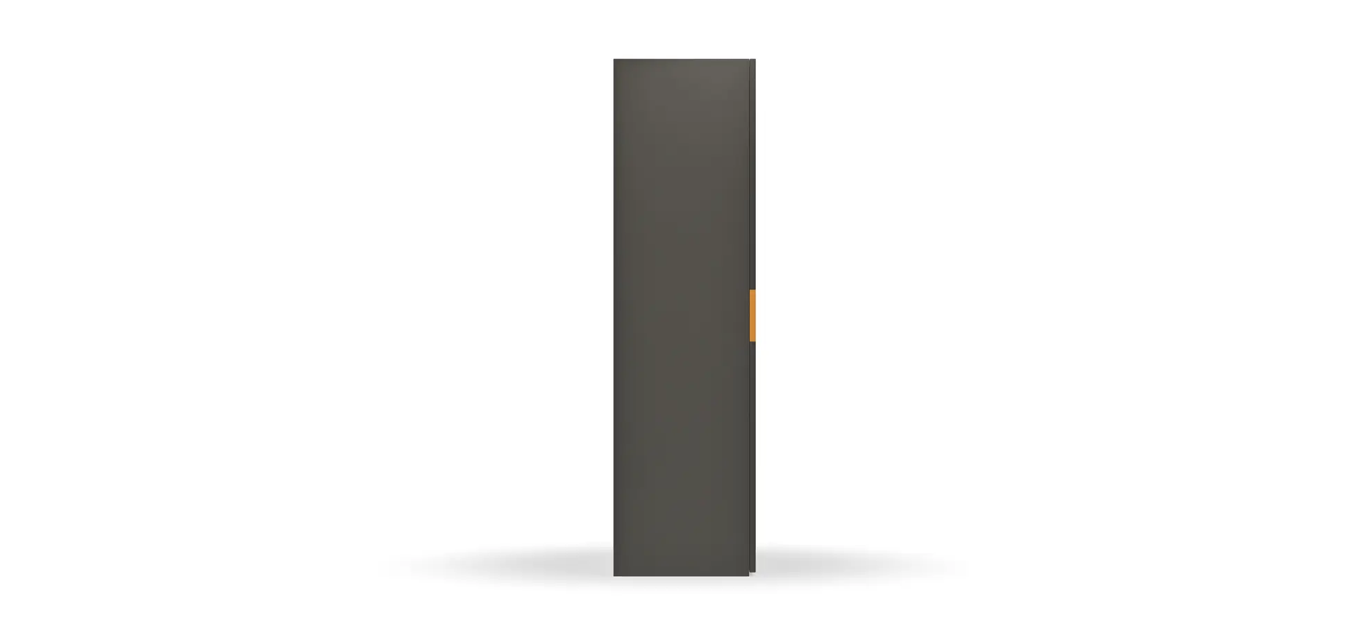 Schiebetürenschrank Loretto - B ca. 280 cm, Lack matt, Dunkelgrau