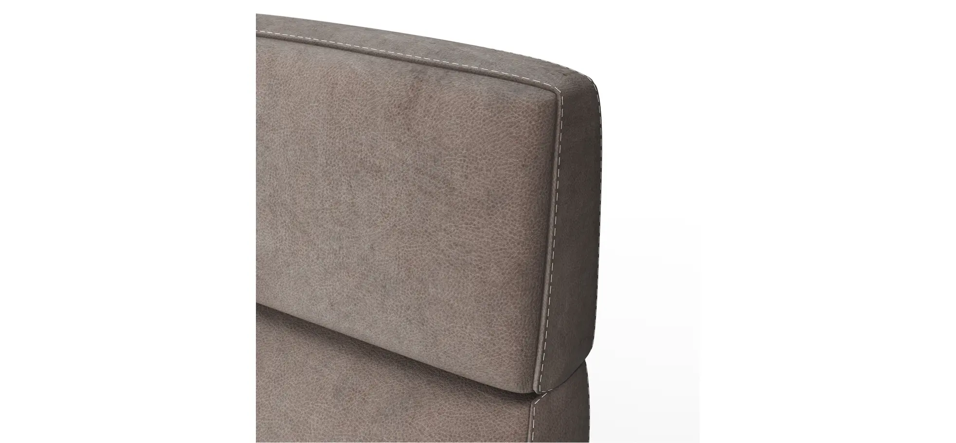 Relaxsessel Arima - Relaxfunktion (motorisch), Kopfteil verstellbar, Stoff, Dunkelbraun