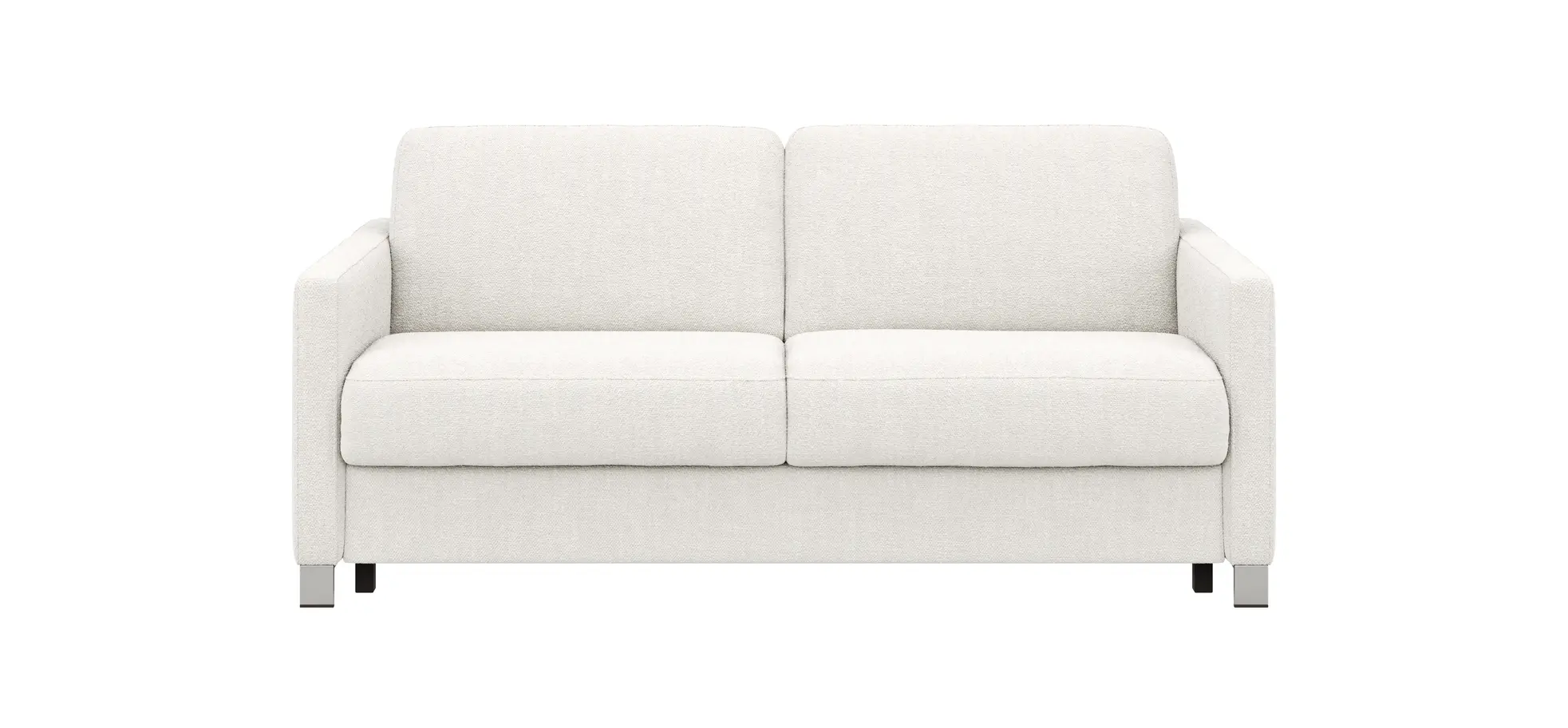 Sofa Nuoro - 2,5-Sitzer inkl. Schlaffunktion, Armlehne schmal, Stoff, Natur 109130