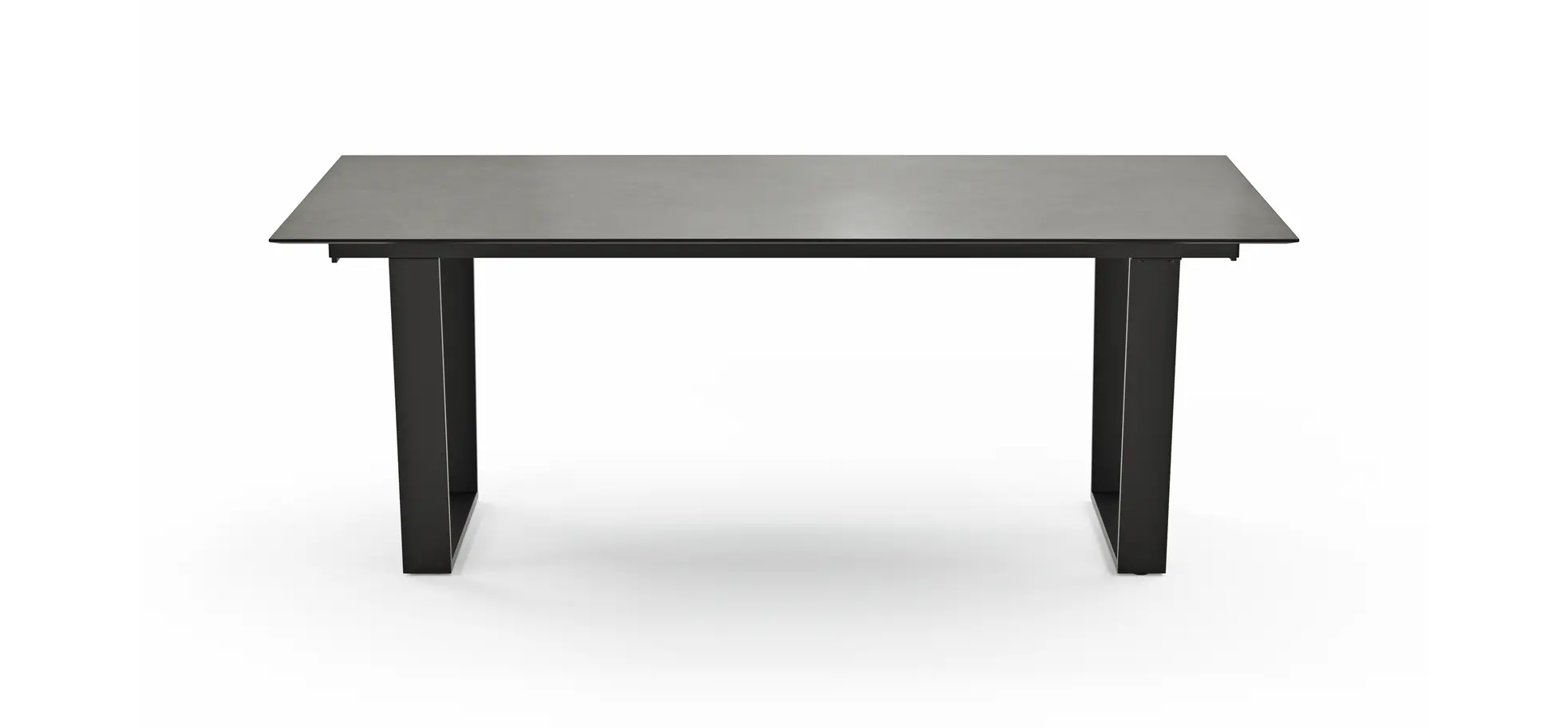 Esstisch Dinner - verlängerbar, LB ca. 200x95 cm, Kunststoff, Grau