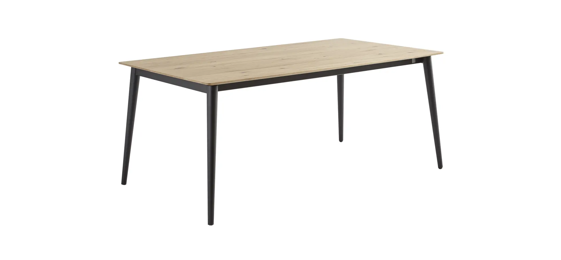 Esstische Saltino - LB ca. 180x100 cm, Wildeiche massiv 135292