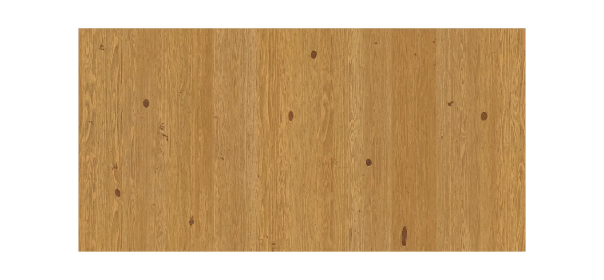 Esstisch 3400 - LB ca. 200x100 cm, ausziehbar, Asteiche massiv, Geölt