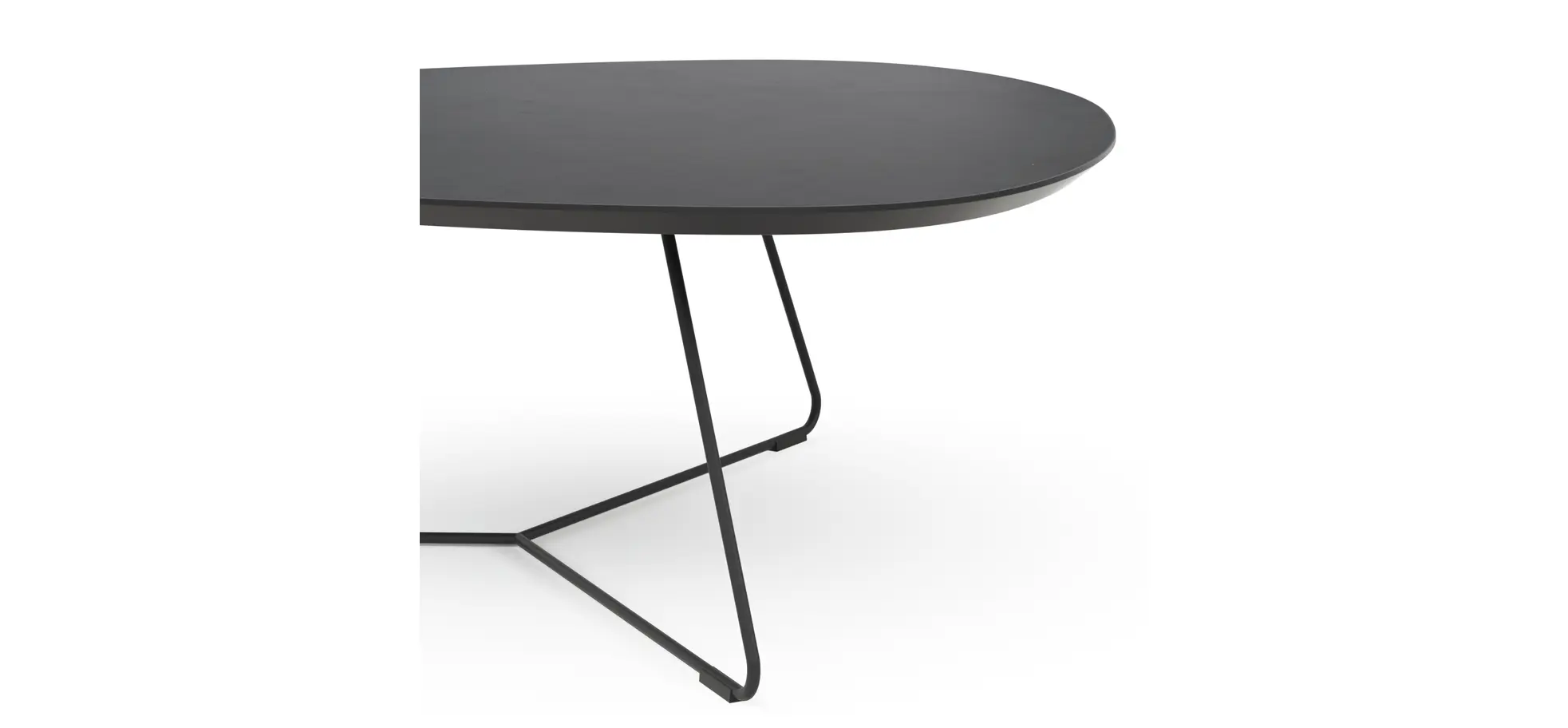 Couchtisch Fano - LBH ca. 87x78x33 cm, Fenix, Schwarz
