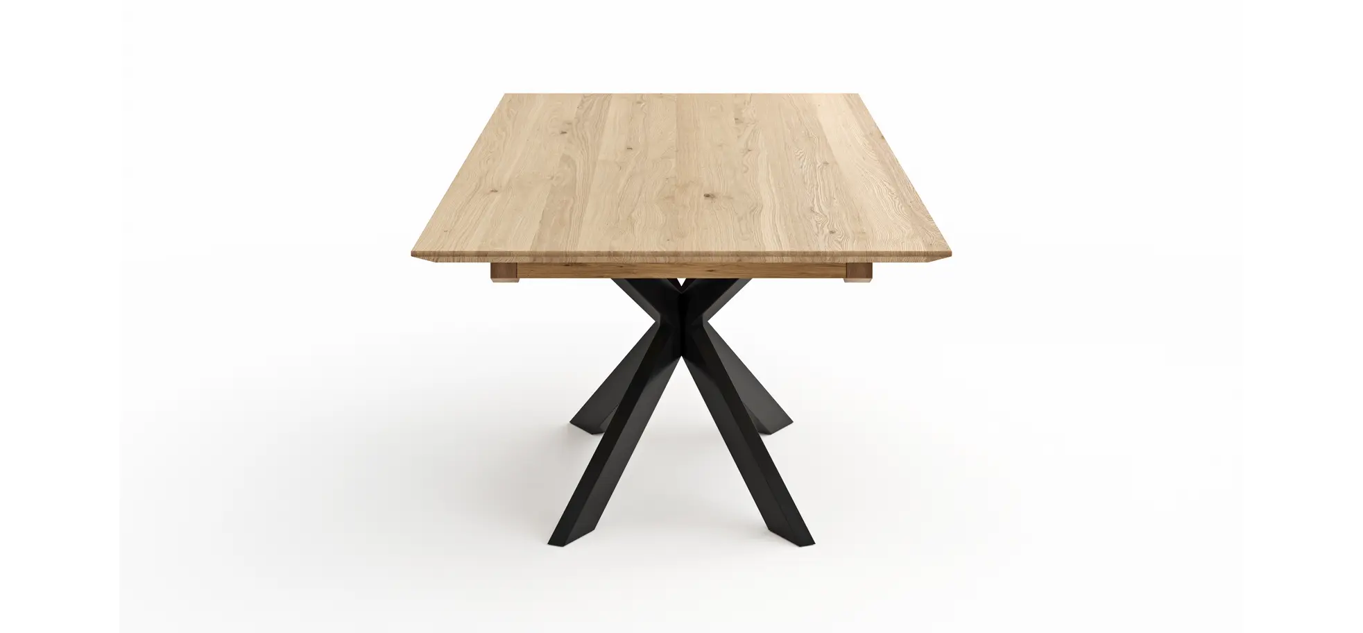 Esstisch Talara Lola - LB ca. 240x100cm, Wildeiche Bianco