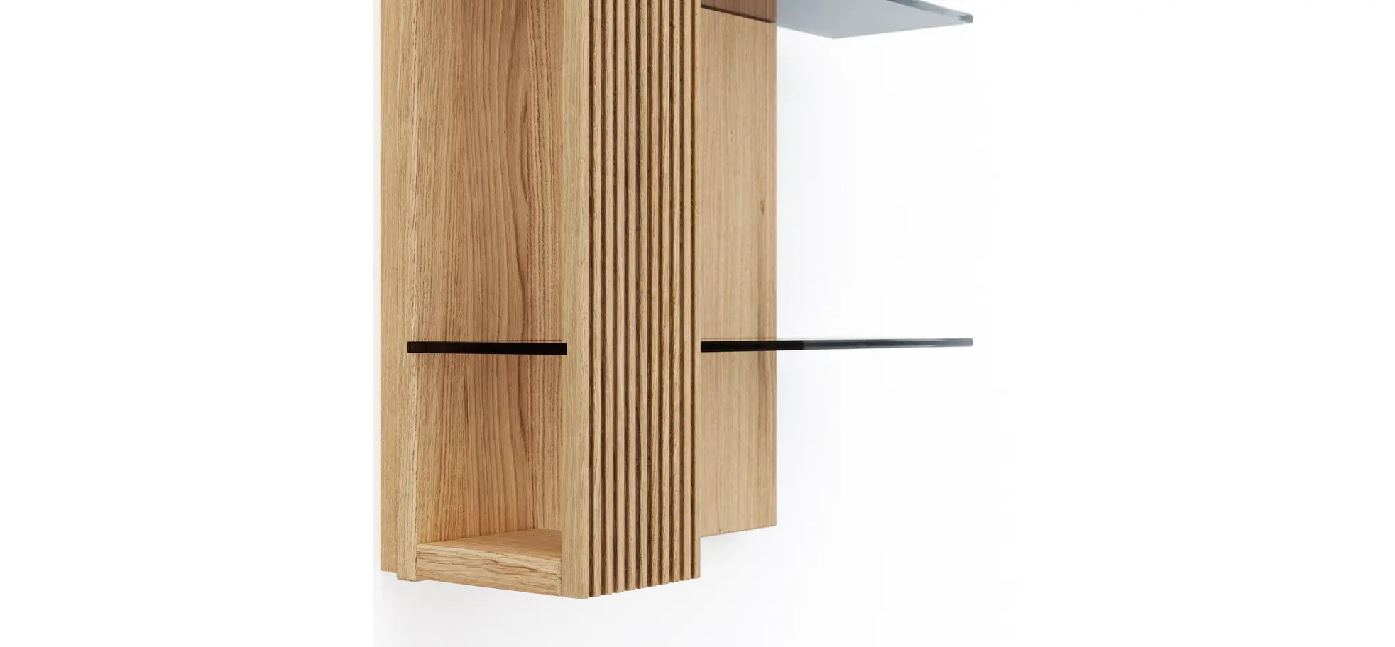 Wandboard Estana - Eiche massiv, legno