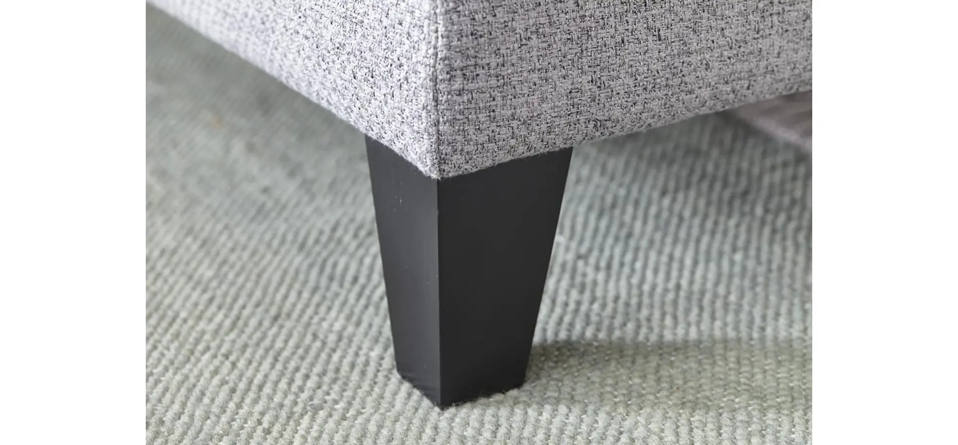 Ecksofa Oviedo - Ecke links mit 2,5-Sitzer, Stoff, Grau