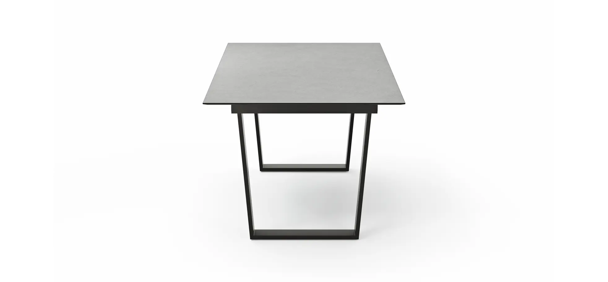 Esstisch Dinner - verlängerbar, LB ca. 180x95 cm, Kunststoff, Hellgrau