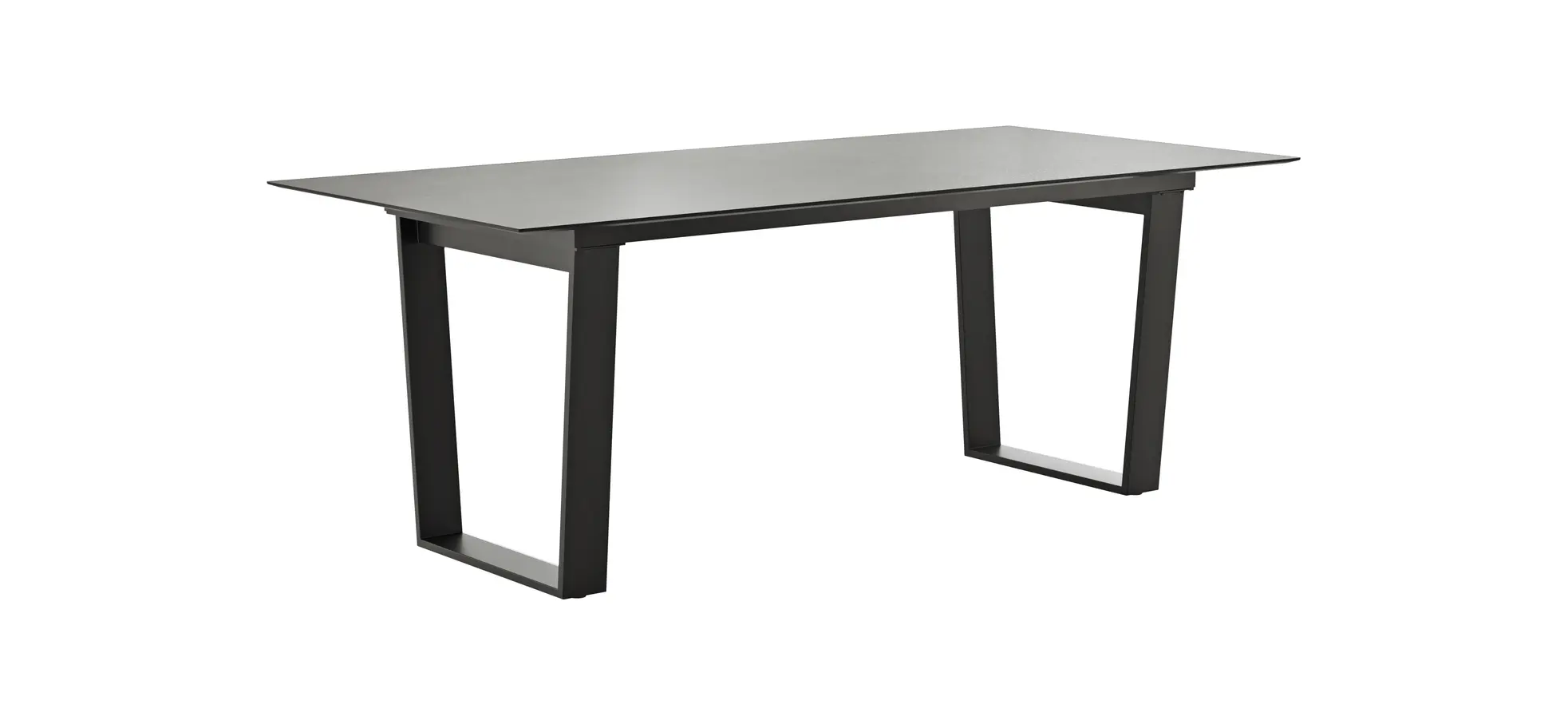 Esstisch Dinner - LB ca. 200x95 cm, Kunststoff, Grau 106234