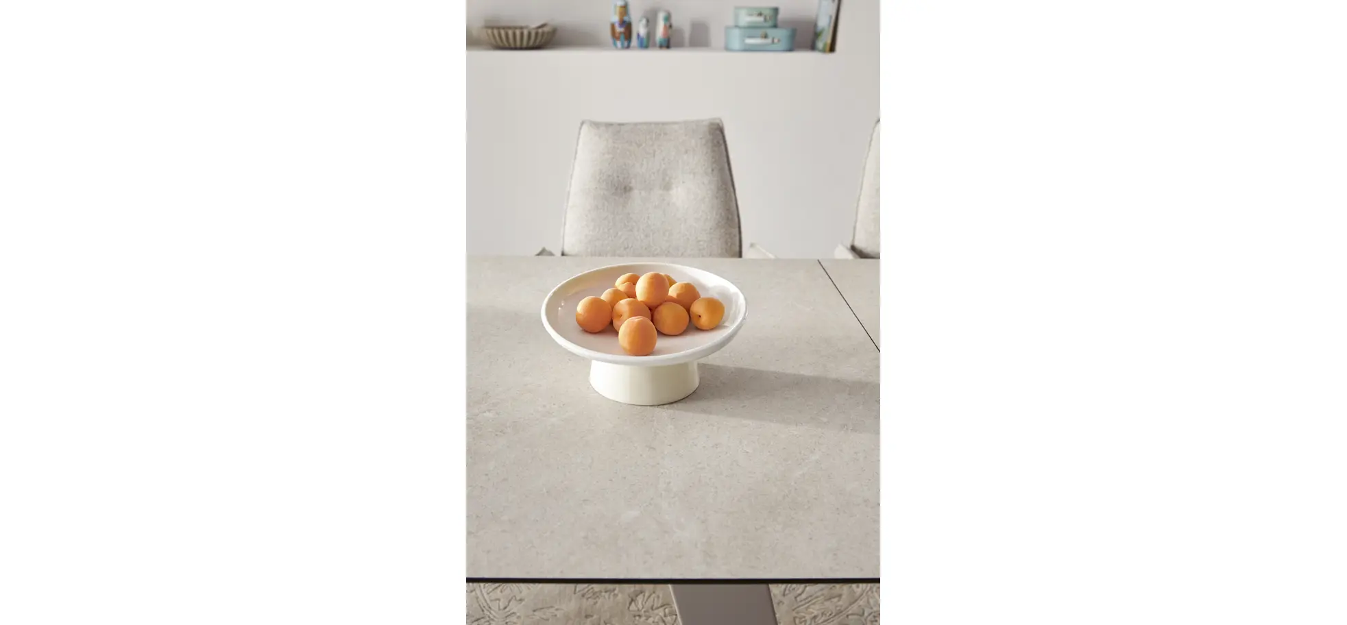 Esstisch Dinner - ausziehbar, LB ca. 160x 90 cm, HPL, Sand