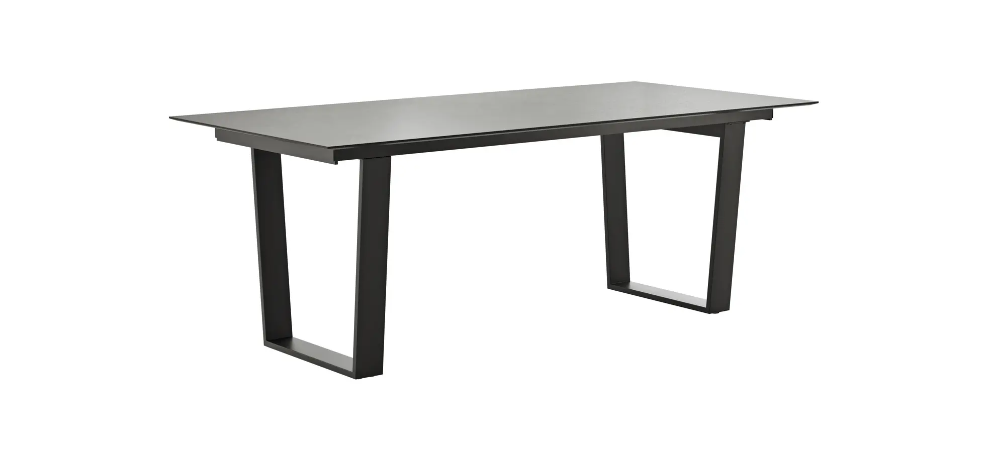 Esstisch Dinner - verlängerbar, LB ca. 200x95 cm, Kunststoff, Grau 106231