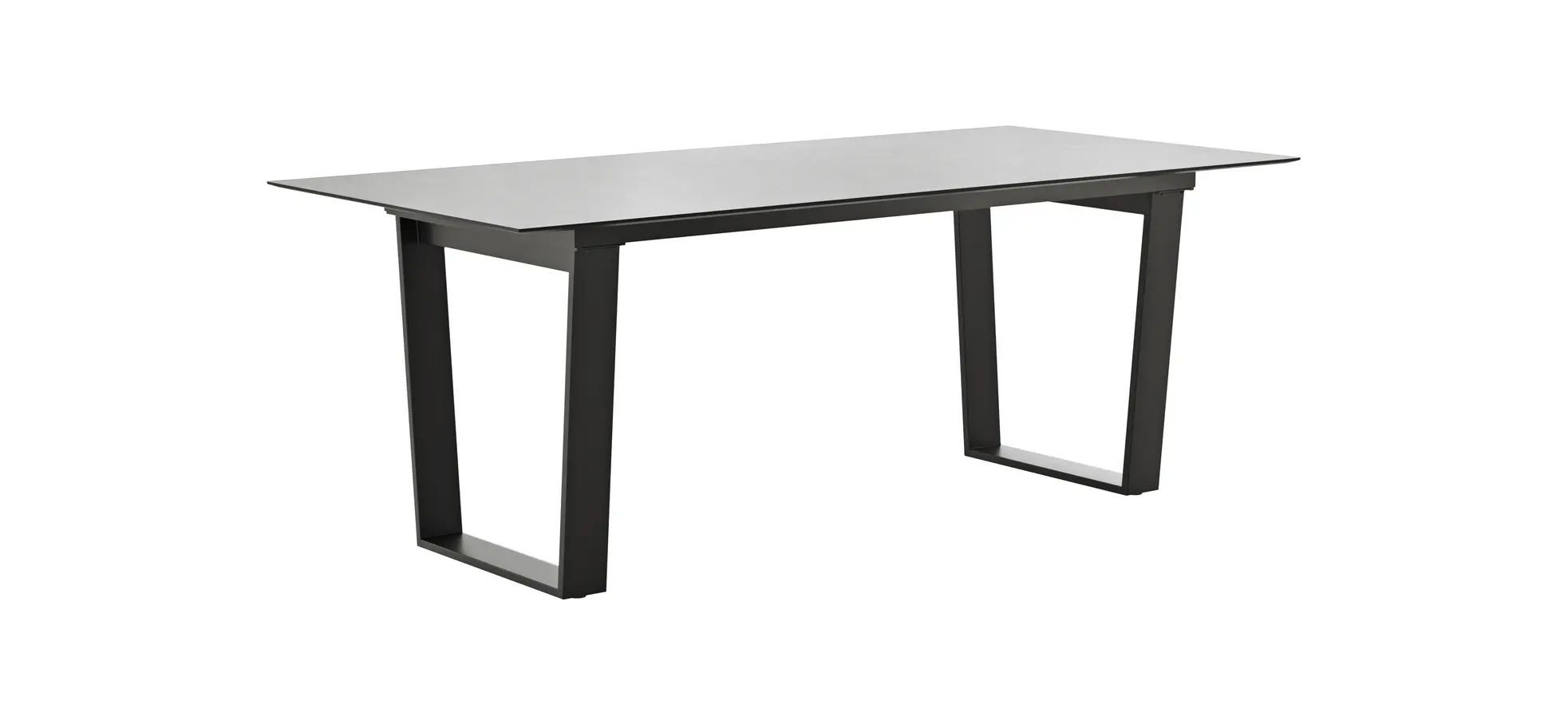 Esstisch Dinner - LB ca. 200x95 cm, Kunststoff, Hellgrau 106233