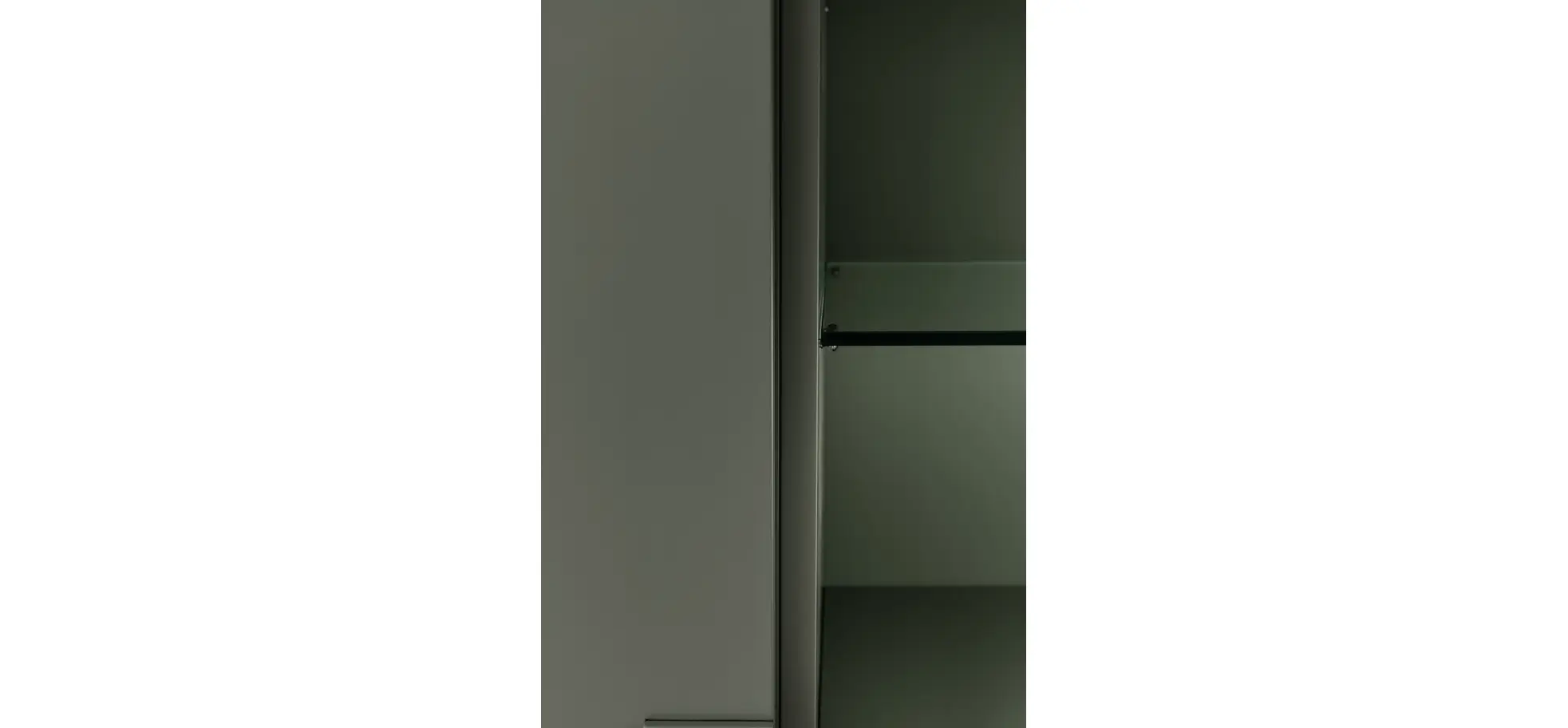 Highboard Venzone - BHT ca. 109x148x41 cm, Lack, Jade