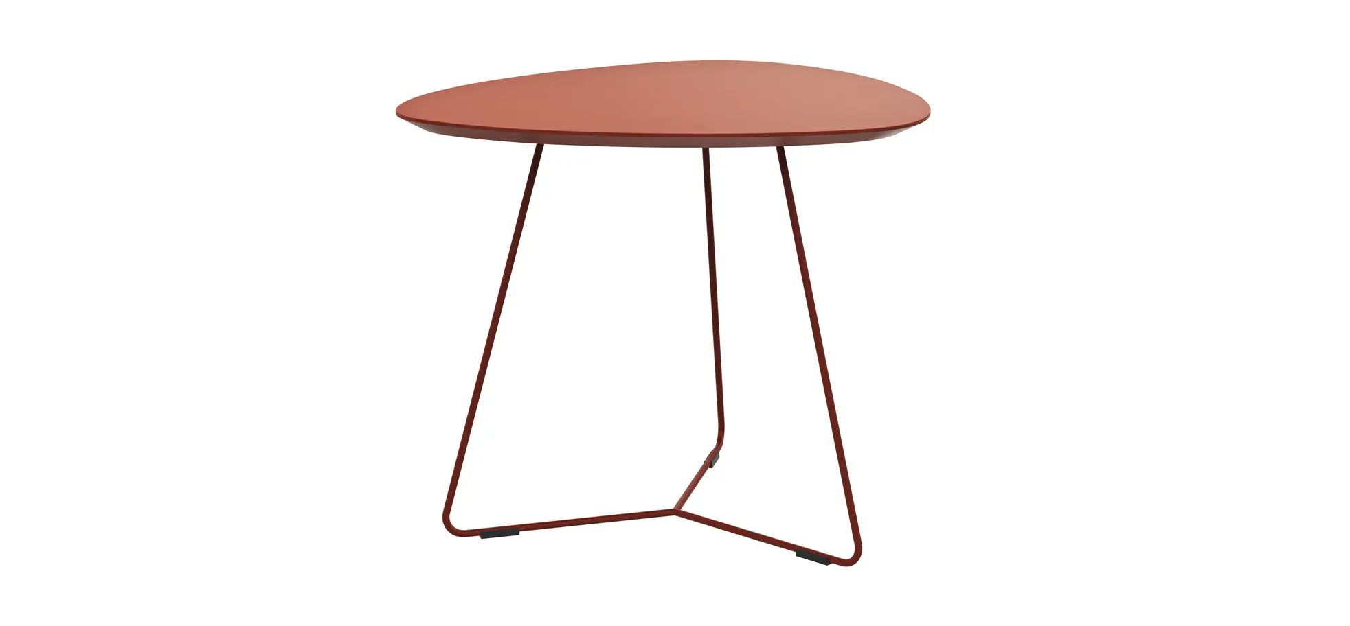 Ecktisch Fano - LBH ca. 59x50x50 cm, Fenix, Siena