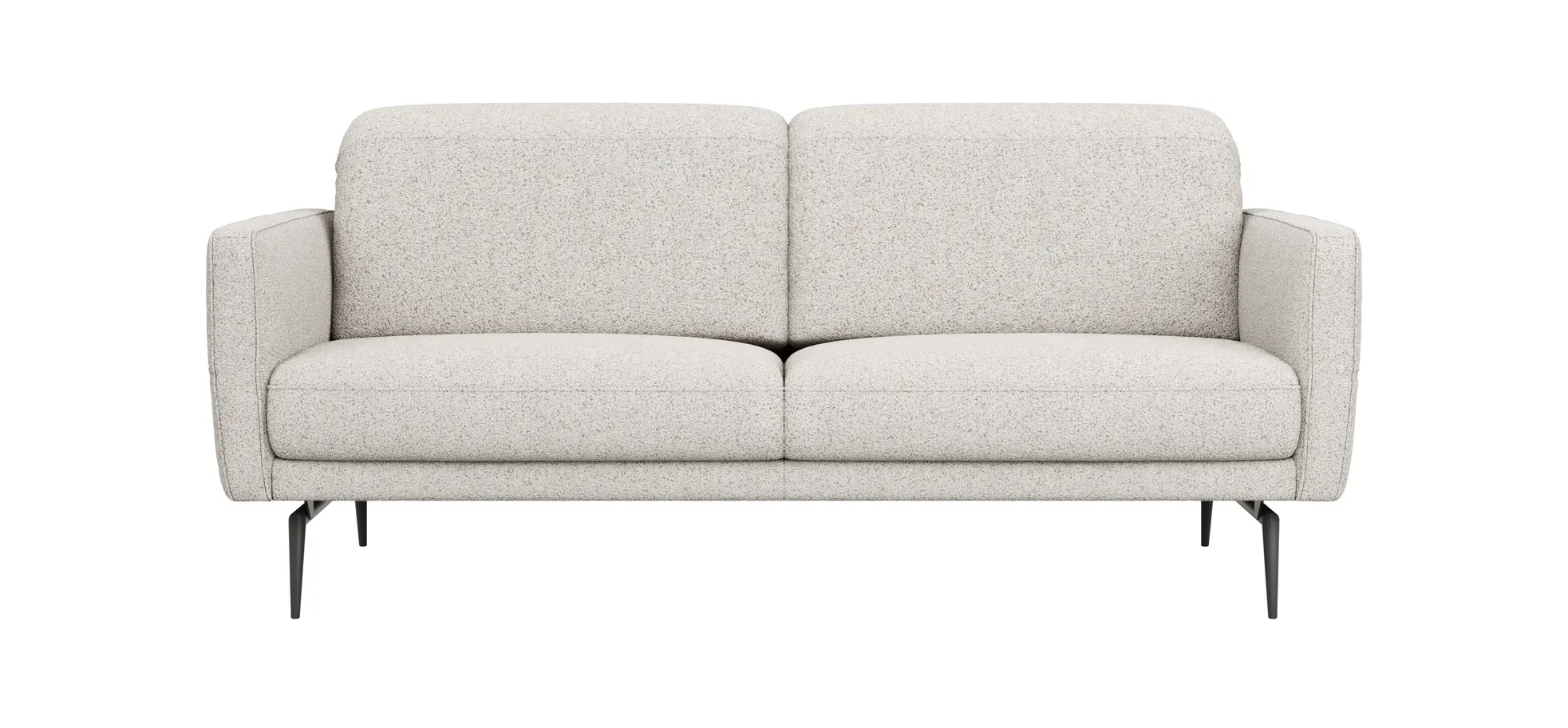 Sofa Estrela 2.0 - 2,5-Sitzer inkl. Kopfteil/Armteil verstellbar und Sitzvorzug motorisch, Stoff, Creme 143979