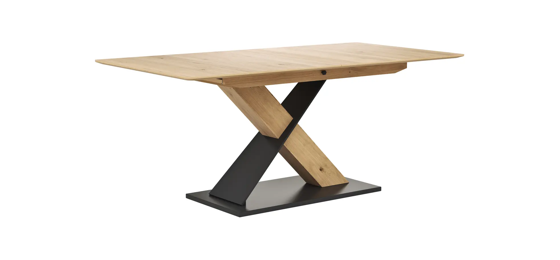 Esstisch Dinner - verlängerbar, LB ca. 160x90cm, Eiche furnier 118838
