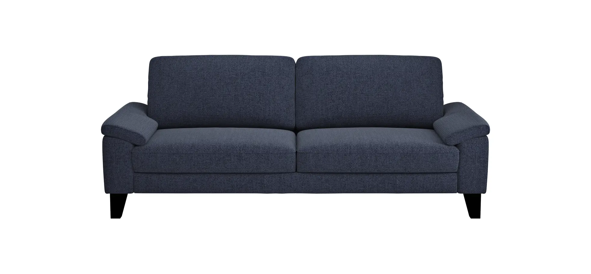 Sofa Oviedo - 3-Sitzer, Stoff, Dunkelblau