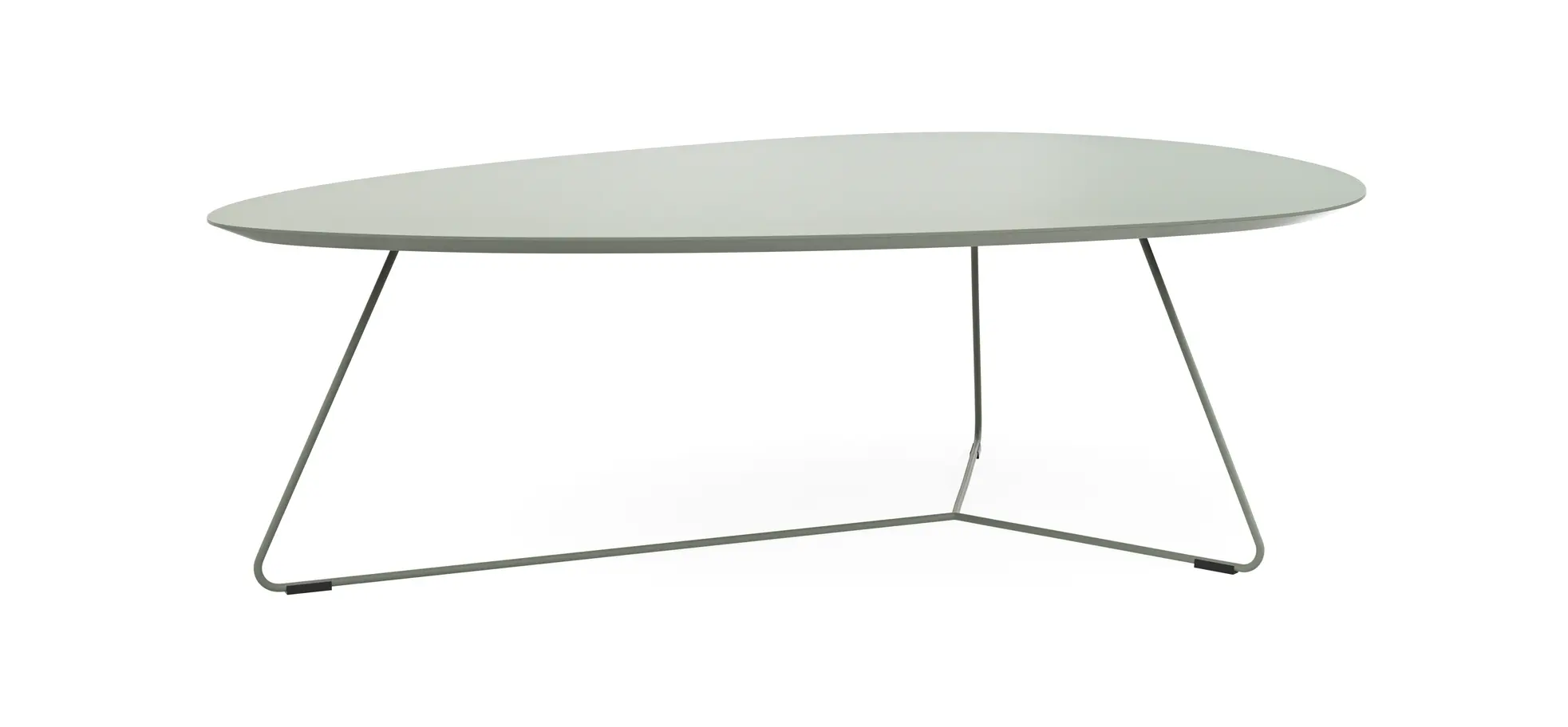 Couchtisch Fano - LBH ca. 121x75x38 cm, Fenix, Olivgrün