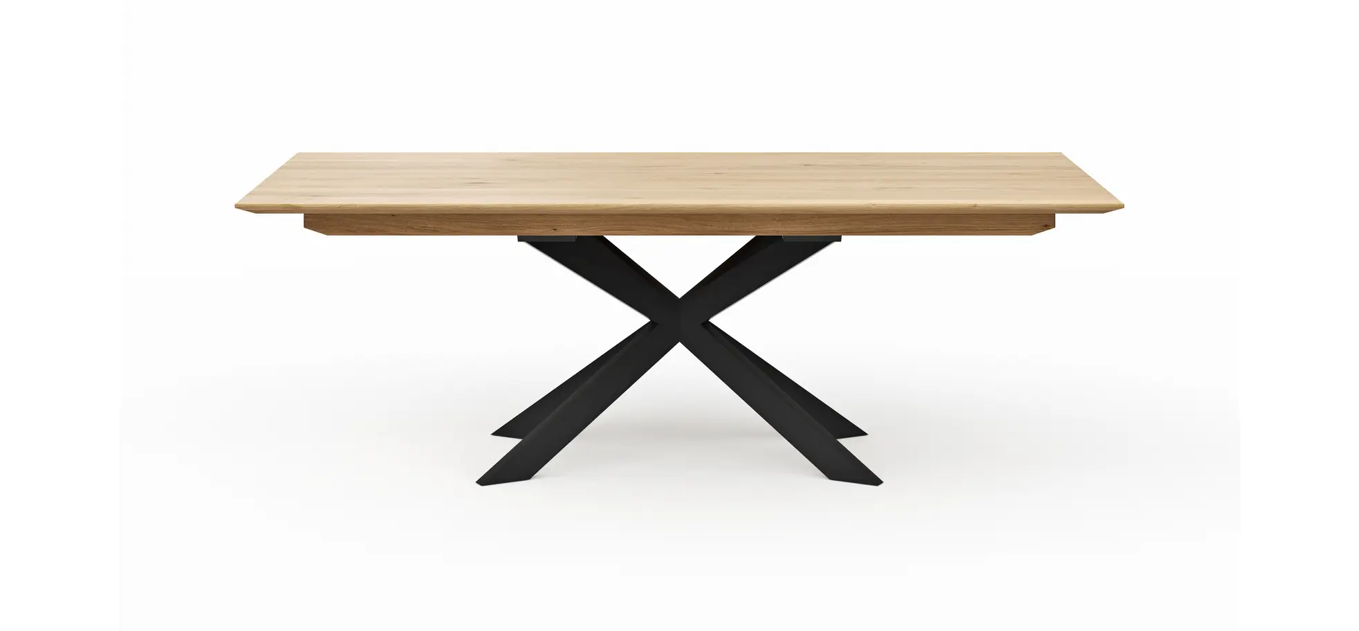 Esstische Talara Lola - LB ca. 220x100cm, Wildeiche Bianco