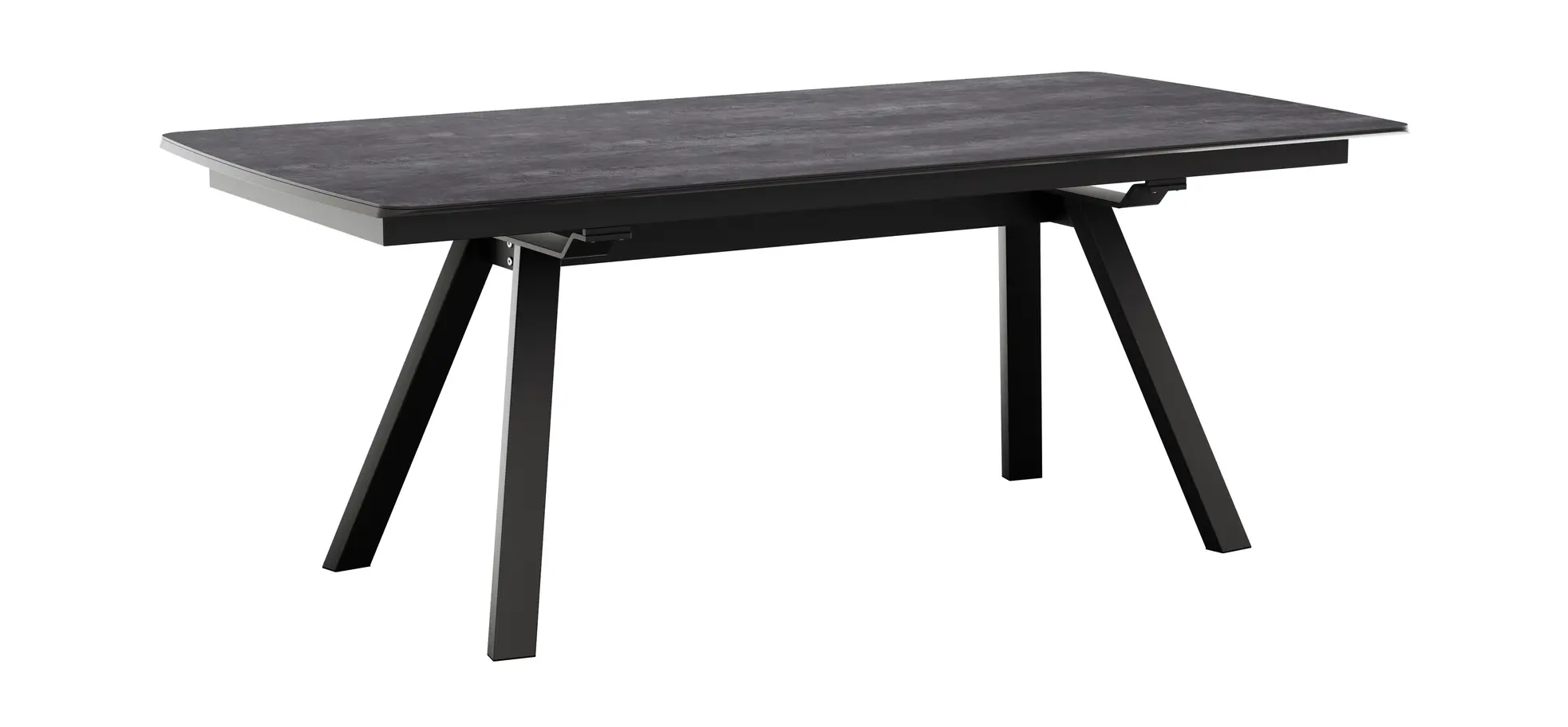 Esstisch Sedana - ausziehbar, LB ca. 200x100cm, Keramik, Schiefergrau 3028115