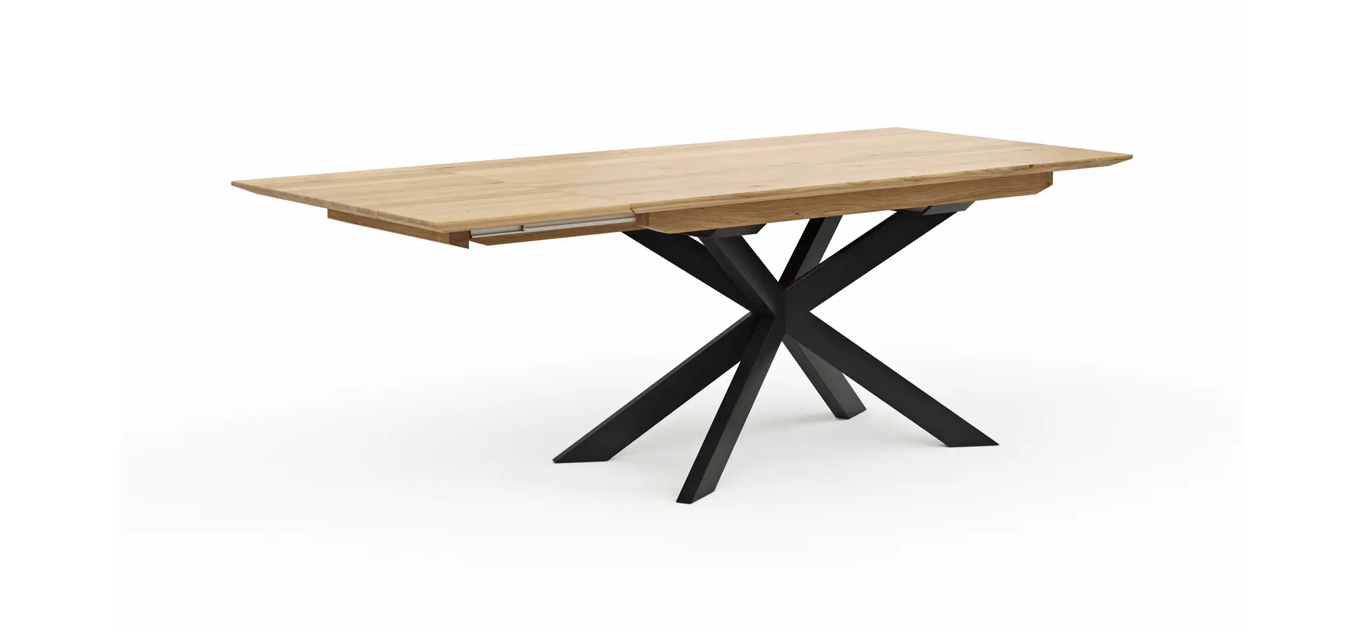 Esstisch Talara Lola - ausziehbar, LB ca. 160x90cm, Wildeiche Bianco