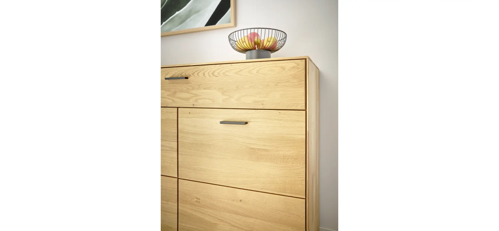 Sideboard Estana - Eiche massiv, legno