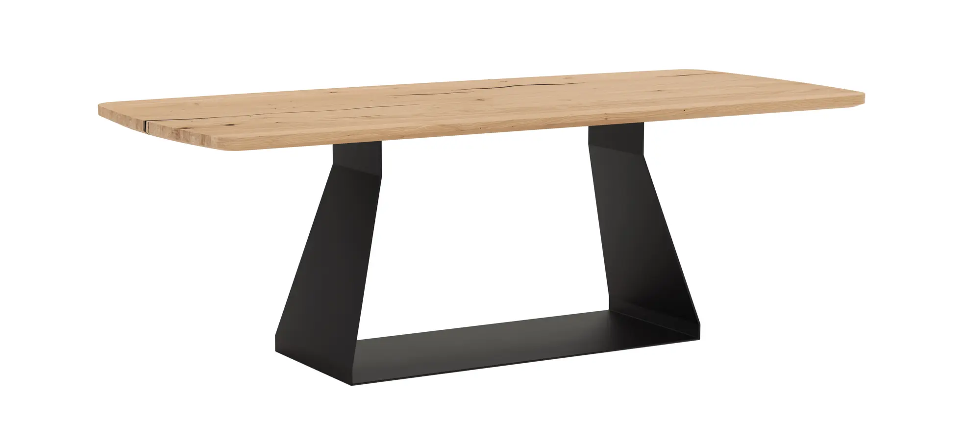 Esstisch Belena - LB ca. 220x100 cm, Eiche massiv 3027038