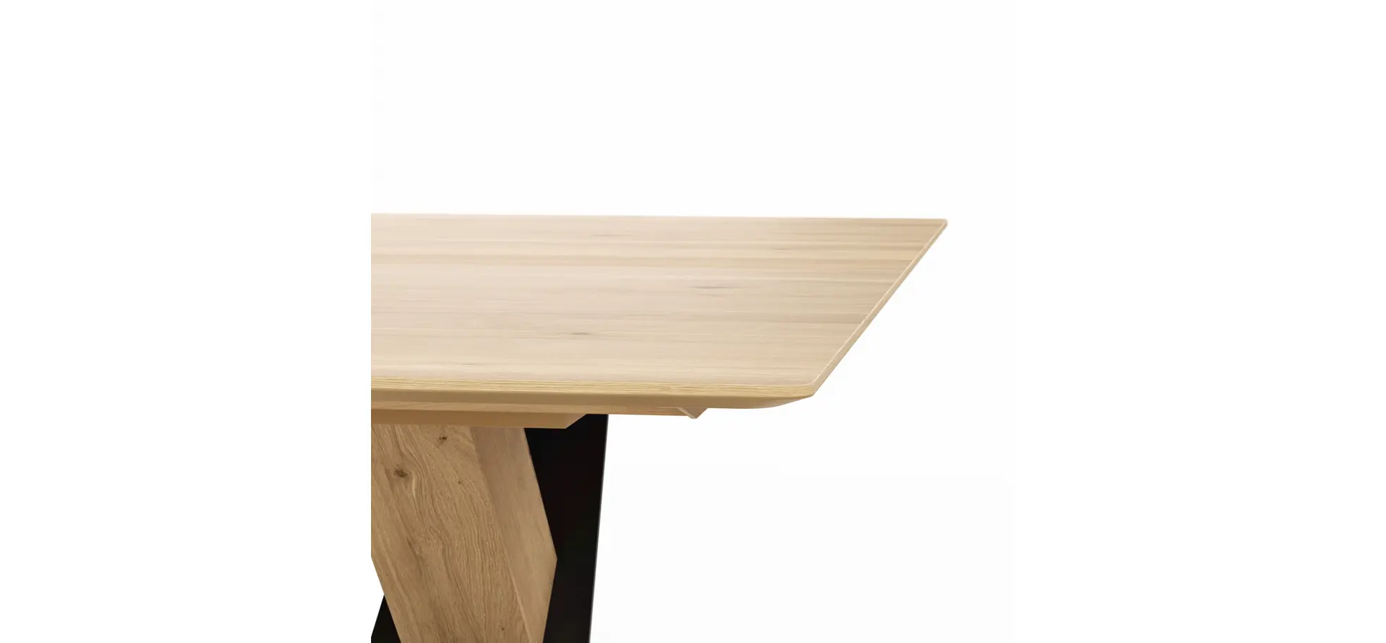 Esstisch Dinner - verlängerbar, LB ca. 180x90cm, Eiche furnier