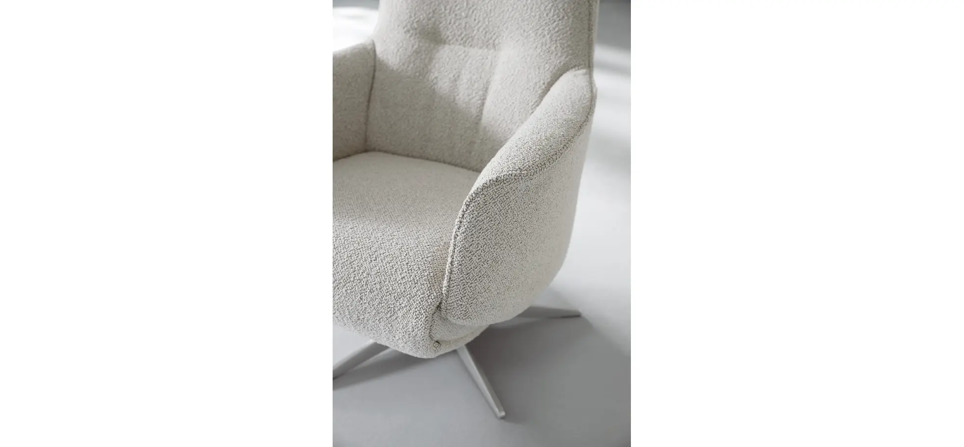 Relaxsessel Riposo - inkl. motorischer Relaxfunktion, Stoff, Graubeige