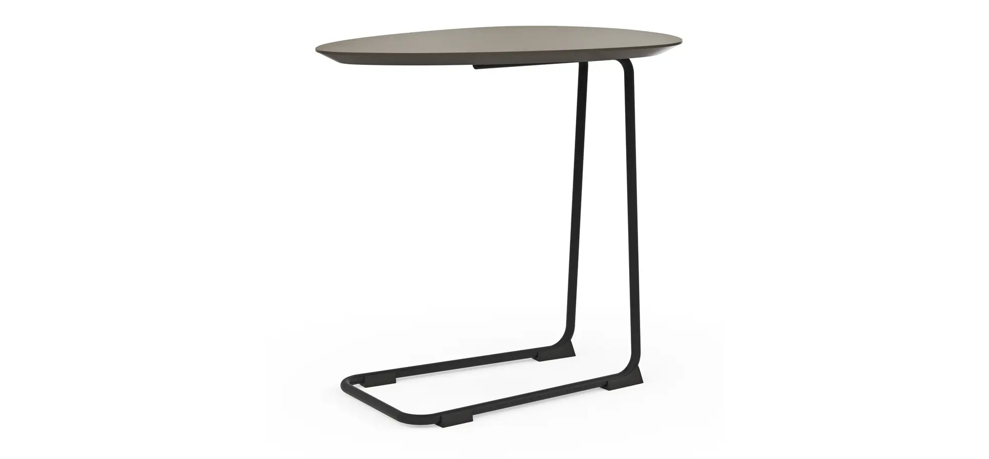 Sofatisch Fano - LBH ca. 57x39x54 cm, Fenix, Taupe